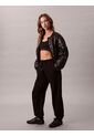 Pantalón Negro De Chándal Holgado De Felpa De Gran Calidad Calvin Klein de Calvin Klein