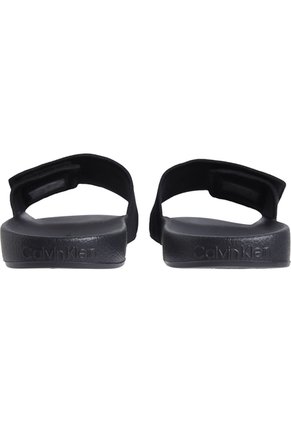 Sandalias Negro De Lona Calvin Klein