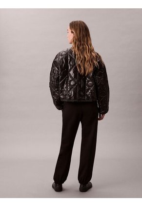 Pantalón Negro De Chándal Holgado De Felpa De Gran Calidad Calvin Klein