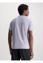 Camiseta Morada De Algodón Orgánico Con Logo Para Hombre Calvin Klein de Calvin Klein