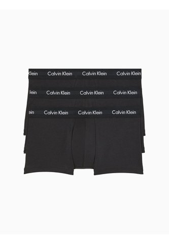 3 Pack De Boxer Negros Low Rise Trunk En Algodón Calvin Klein Calvin Klein