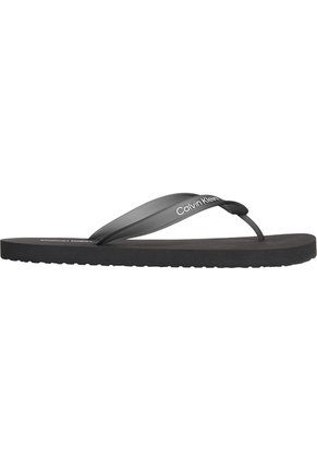 Sandalias Negro Thong Slide De Playa Calvin Klein