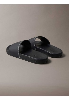Sandalias Negro Essential Slide Institutional Calvin Klein