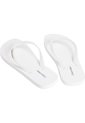 Sandalias Blanco Thong Slide De Playa Calvin Klein de Calvin Klein