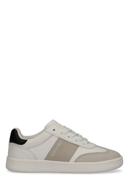 Tenis Gris Bajos De Cordones Calvin Klein