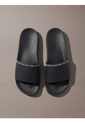 Sandalias Negro Essential Slide Institutional Calvin Klein