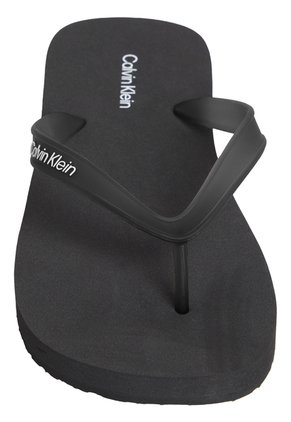 Sandalias Negro Thong Slide De Playa Calvin Klein