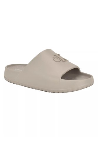 Sandalias Beige Con Monograma En Relieve Calvin Klein Calvin Klein