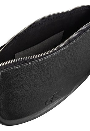 Cangurera Redonda Con Bolsillo Mujer Negro Calvin Klein