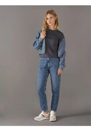 Camiseta Negra Slim Con Logotipo Tonal Calvin Klein