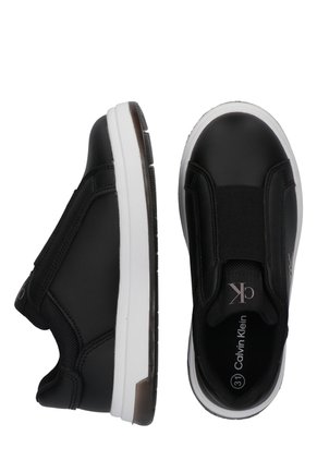 Tenis Negro Bajos Con Banda Elástica Calvin Klein