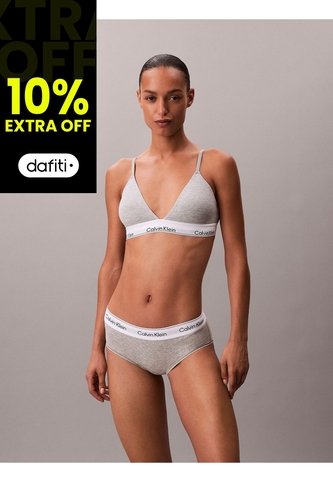 Bralette Gris Triangular - Icon Cotton Modal Calvin Klein Calvin Klein