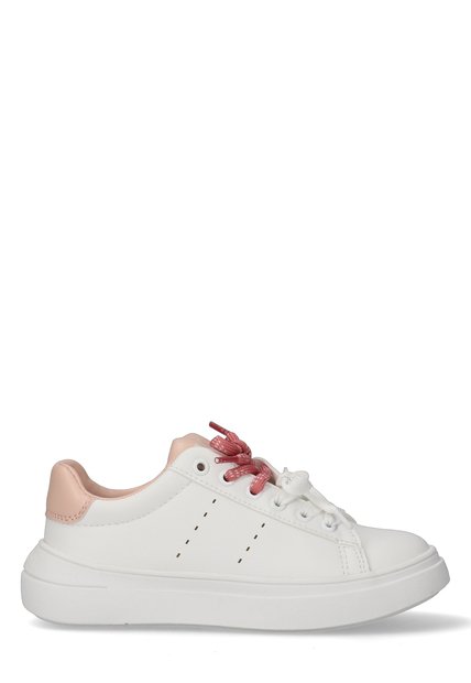 Tenis Blanco Bajos Con Cordones Calvin Klein