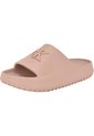 Sandalias Beige Con Monograma En Relieve Calvin Klein de Calvin Klein