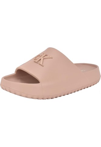 Sandalias Beige Con Monograma En Relieve Calvin Klein Calvin Klein