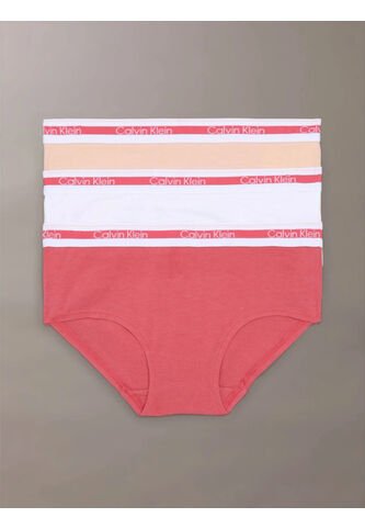 Pack Rosado De 3 Pantys De Algodón Stretch Calvin Klein Calvin Klein