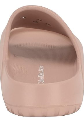 Sandalias Beige Con Monograma En Relieve Calvin Klein