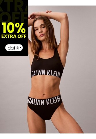 Corpiño Negro - Intense Power Microfibre Calvin Klein Calvin Klein