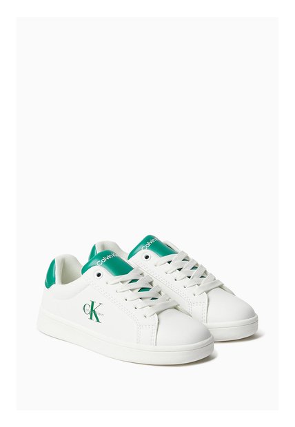 Tenis Multicolor Bajos Con Cordones Calvin Klein