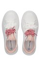 Tenis Blanco Bajos Con Cordones Calvin Klein de Calvin Klein