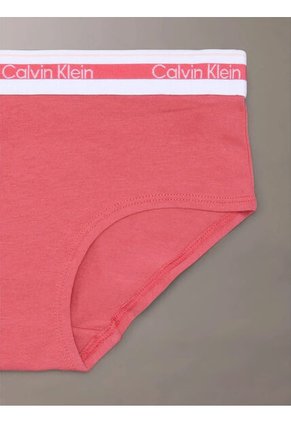 Pack Rosado De 3 Pantys De Algodón Stretch Calvin Klein