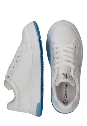 Tenis Blanco Bajos Con Cordones Calvin Klein
