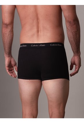 Pack Negro De 3 Boxer Trunk - Cotton Stretch Calvin Klein