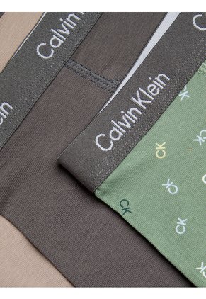 Pack Multicolor De 3 Bóxers Brief Calvin Klein