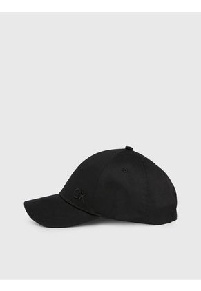 Gorra Negra Con Monograma Bordado Calvin Klein