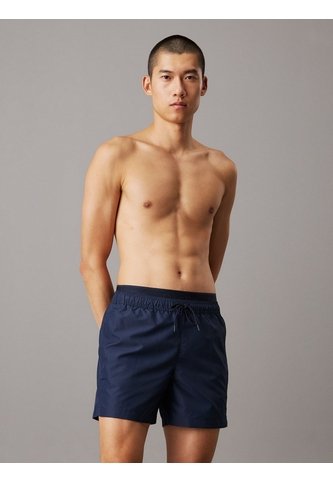 Traje Azul De Baño Corto Con Cinturilla Doble - CK Meta Legacy Calvin Klein Calvin Klein