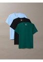 Pack Multicolor De 3 Camisetas - Micro Stretch Calvin Klein de Calvin Klein