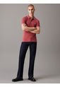 Polo Rojo Slim Con Ribete En Contraste Calvin Klein de Calvin Klein