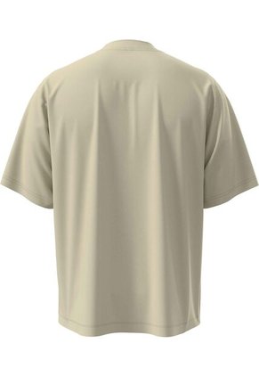 Camiseta Beige Con Gráfico De Monograma Calvin Klein Calvin Klein