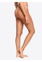 Pantie Beige En Microfibra Tipo Tanga Calvin Klein de Calvin Klein