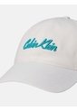 Gorra Blanca De Sarga Con Logo Calvin Klein de Calvin Klein