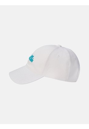 Gorra Blanca De Sarga Con Logo Calvin Klein