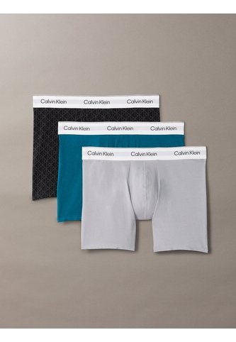 Pack Multicolor De 3 Bóxers Sueltos Largos - Icon Cotton Stretch Calvin Klein Calvin Klein
