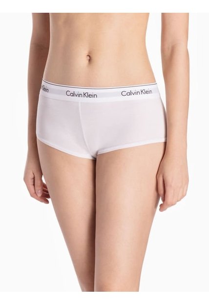 Pantie Short Blanco Calvin Klein
