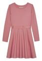 Vestido Rosado De Manga Larga Con Detalle Cinta Calvin Klein de Calvin Klein