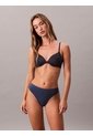 Tanga Negra Con Logo Atonal Calvin Klein de Calvin Klein