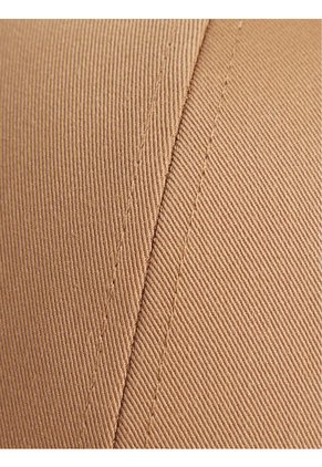 Gorra Beige Con Monograma Bordado Calvin Klein