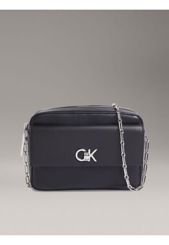 Bolso Negro Cruzado Relock Calvin Klein Calvin Klein