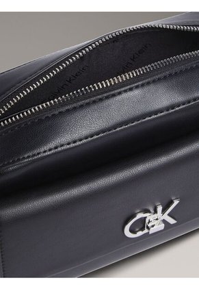 Bolso Negro Cruzado Relock Calvin Klein