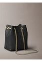 Bolso Negro Saco Calvin Klein de Calvin Klein