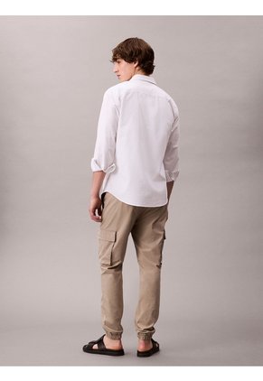 Pantalones Beige Cargo Skinny De Ripstop Calvin Klein
