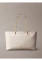 Bolso Beige Tote Calvin Klein de Calvin Klein