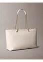 Bolso Beige Tote Calvin Klein de Calvin Klein
