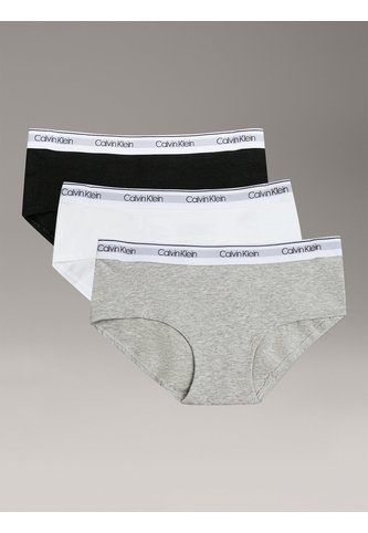 Pack Multicolor De 3 Panty Hipster Para Niña Calvin Klein Calvin Klein