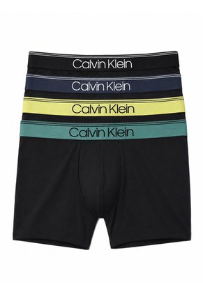 Pack Negro De 4 Boxer Brief - Micro Stretch Calvin Klein