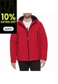 Chaqueta Roja Soft Shell Con Capota Y Forro De Sherpa Calvin Klein de Calvin Klein